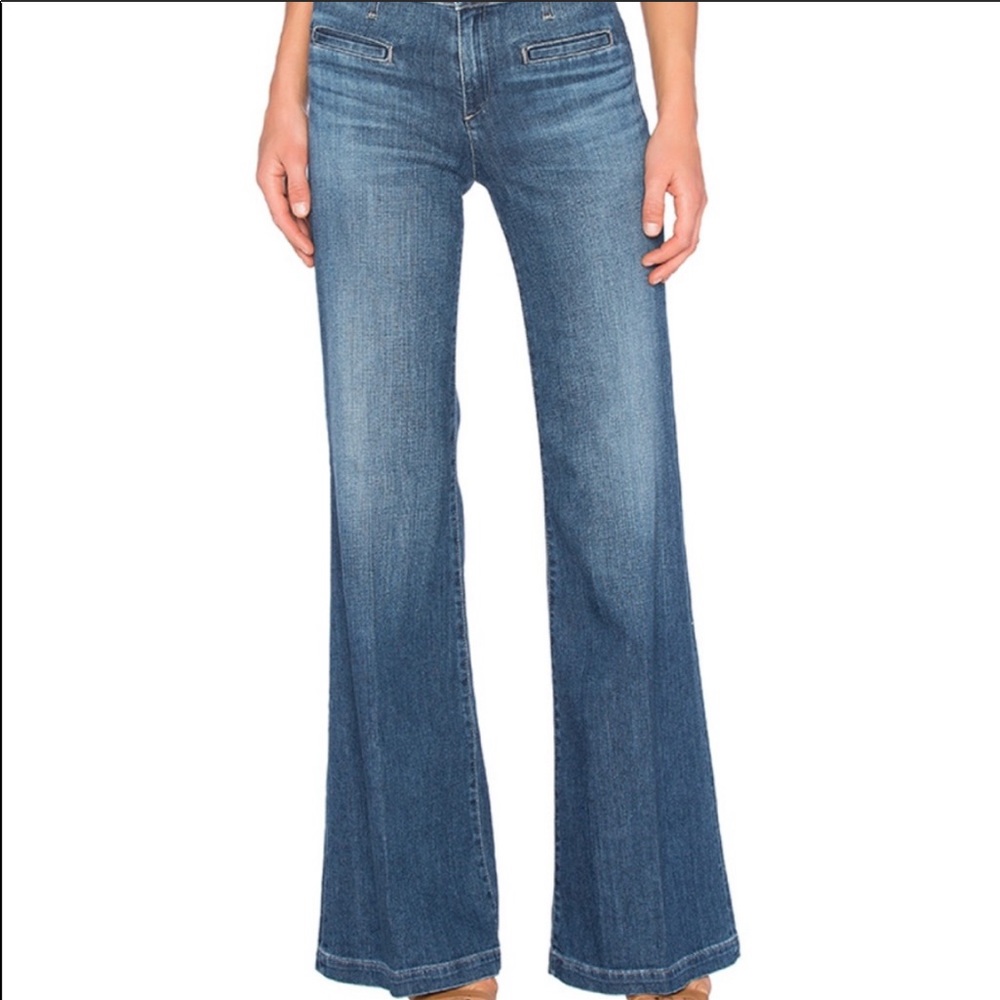 AG the Lana trouser wide leg jean 30 Anthropologie